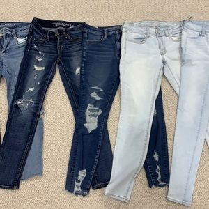 American eagle jeans (7 jeans) (1 shorts)